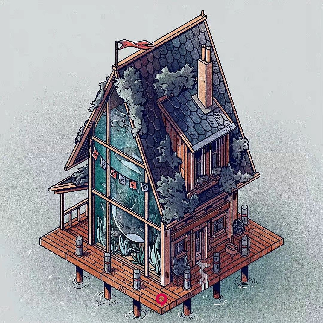 建筑风格迥异的「奇特小屋」By Stefan Große Halbuer(图9)